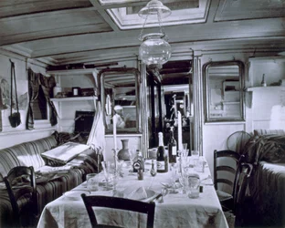 Interior of a Nile Boat